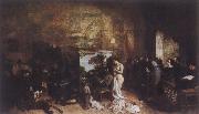 Gustave Courbet The Artist-s Studio oil painting artist